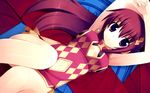  :&lt; brown_eyes daita_shouko earrings hidamari_basket highres jewelry kiba_satoshi red_hair solo wallpaper 