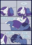  2016 adultery bed comic duo english_text equine female friendship_is_magic horn infidelity kanashiipanda male mammal my_little_pony night_light_(mlp) nightmare_rarity_(idw) rarity_(mlp) sleeping text unicorn 