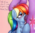  &lt;3 2016 balls blush cutie_mark deep_throat dialogue duo elzzombie english_text equine female feral friendship_is_magic hair hi_res horse male mammal multicolored_hair my_little_pony neckbulge oral pegasus penis pony rainbow_dash_(mlp) rainbow_hair running_makeup simple_background tears text tongue tongue_out twilight_sparkle_(mlp) wings 