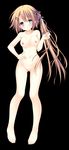  censored heterochromia naked nipples ogaki_hinata otome_domain palette_qualia tatekawa_mako 