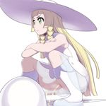  1girl bare_shoulders blonde_hair censored closed_mouth crossed_arms dress female hat isafuto lillie_(pokemon) mosaic_censoring nintendo no_panties peeing pokemon pokemon_(game) pussy simple_background solo squat_toilet squatting sunhat toilet_use very_long_hair white_background white_dress yellow_eyes 