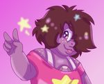  2016 alien cartoon_network gem_(species) itoruna looking_at_viewer smile smoky_quartz steven_universe 