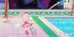  amusement_park amy_rose blue_fur boots clothing dress female fish footwear fur green_eyes headband hedgehog machine mammal marine night pink_fur rgxsupersonic robot roller_coaster sonic_(series) sonic_the_hedgehog star swimming_pool twinkle_park 