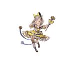  :d \m/ blue_eyes bow detached_sleeves dress frilled_dress frills full_body gloves granblue_fantasy green_bow green_dress grey_hair hair_bow harvin holding idol lilele_(granblue_fantasy) long_hair looking_at_viewer mary_janes microphone minaba_hideo official_art open_mouth pointy_ears puffy_short_sleeves puffy_sleeves shoes short_sleeves smile solo thighhighs transparent_background white_gloves white_legwear 