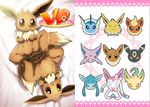  &lt;3 comic duo eevee eeveelution espeon flareon glaceon jolteon kicktyan leafeon nintendo pok&eacute;mon sylveon umbreon vaporeon video_games 