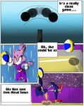  blaze_the_cat clothing comic dialogue feline female gloves hedgehog male mammal metal_sonic sandunky sonic_(series) sport text video_games volleyball yellow_eyes 