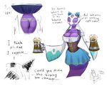  anthro big_breasts blood blush breasts butt cleavage clothed clothing female froslass ghost glalie lordvader914 male mugs nintendo nosebleed pok&eacute;mon spirit video_games 