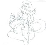 anthro big_breasts breasts cat cleavage clothed clothing feline female mammal solo swat_kats turmoil unknown_artist 