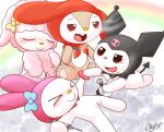  bovid caprine clyndemoon demon drugs eyebrows eyelashes eyes_closed female genitals group hi_res hood kuromi lagomorph leporid male mammal mellow_(sanrio) my_melody my_sweet_piano needle_(disambiguation) onegai_my_melody penis penis_grab pussy rabbit sanrio sheep smile smoking 