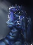  2016 anthro anthrofied areola blue_eyes breasts equine feathered_wings feathers female friendship_is_magic hair horn inside looking_at_viewer mammal mrscurlystyles my_little_pony navel nipples nude princess_luna_(mlp) pussy smile solo winged_unicorn wings 