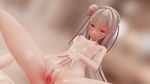  3d emilia_(re:zero) mmd re:zero_kara_hajimeru_isekai_seikatsu small_breasts tagme uncensored 