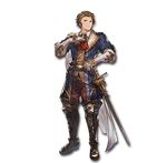  armor armored_boots boots brown_hair cape cravat full_body gloves granblue_fantasy lowres male_focus minaba_hideo official_art paris_(granblue_fantasy) sheath sheathed sideburns solo standing sword transparent_background weapon white_gloves 