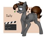 anus dolly equine fan_character horse mammal marsminer my_little_pony pony pussy solo 
