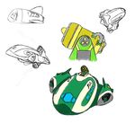  disney fan_character lilo_and_stitch not_furry ovni petrock ship simple_background sketch spacecraft vehicle white_background zero_pictured 