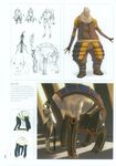  alien concept_art elcor english_text mass_effect multi_leg multi_limb official_art solo tentacles text video_games 