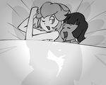  1boy 1girl animated bed bottomless minus8 nintendo princess_peach sex super_mario_bros. under_covers 