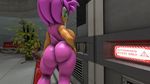  2016 3d_(artwork) amy_rose anthro areola big_breasts big_butt breasts butt darksorm digital_media_(artwork) erect_nipples female hedgehog mammal nipples nude solo sonic_(series) 