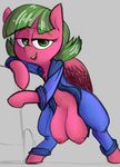  big_breasts breasts equine female feral friendship_is_magic inverted_nipples looking_at_viewer low_rider_(character) mammal mcsweezy my_little_pony nipples pegasus solo teats wings 