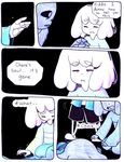  aftertale ambiguous_gender animated_skeleton black_background bone chara_(undertale) clothing coat comic death dialogue english_text human loverofpiggies mammal protagonist_(undertale) sad sans_(undertale) scarf simple_background skeleton text undead undertale video_games 