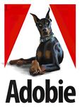  adobie canine doberman dog mammal swish 