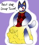  animal_crossing clothing_entrapment diaper diaper_entrapment diaper_stuffing entrapment feline mammal nintendo rover urine video_games watersports wet xepher777 