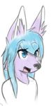  anthro dexy fenwolf happy hybrid open_mouth simple_background smile tongue 