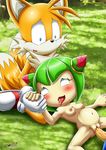  big_penis cosmo_the_seedrian cuckold miles_prower penis sonic_(series) sonic_the_hedgehog 