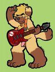  anthro areola balls barazoku belly briard butt canine dog exhibitionism flaccid guitar handsdownhound inverted_nipples male mammal musical_instrument nipples nude overweight penis pick_of_destiny playing_guitar playing_music quintus(handsdownhound) simple_background slightly_chubby smile solo standing thick_thighs uncut 