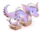  &lt;3 bird_wyvern box canes-cm capcom feral great_jaggi jaggi monster_hunter simple_background tailwag video_games white_background 