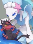  artist_request blue_eyes furry litten no_humans pokemon primarina 