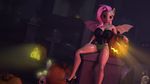  3d_(artwork) anthro clothed clothing digital_media_(artwork) feet flutterbat_(mlp) fluttershy_(mlp) friendship_is_magic halloween holidays my_little_pony source_filmmaker telehypnotic 