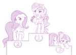  2016 bouquet coco_pommel_(mlp) cutie_mark dstears earth_pony equine feathered_wings feathers female feral fluttershy_(mlp) friendship_is_magic fur hair horse looking_at_viewer mammal my_little_pony pegasus pony simple_background solo vapor_trail_(mlp) white_background wings 