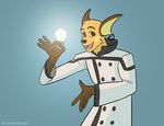  electricity junga lab_coat light lightbulb long_ears male mammal mouse nintendo pok&eacute;mon raichu raichu_rick rodent science solo technology video_games 