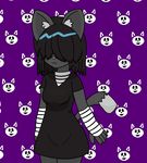  black_hair cat clothing cute dark dress feline hair invalid_tag kagenekosama lucy lucy_loud mammal the_loud_house 