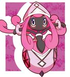  flower gen_7_pokemon highres liu_wo no_humans pink_eyes pokemon pokemon_(creature) solo tapu_lele 