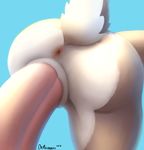  2016 anthro anus butt dildo drmellbourne female lagomorph mammal nude penetration pussy rabbit sex_toy solo vaginal vaginal_penetration 