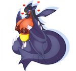  &lt;3 2016 anthro anthrofied areola big_breasts black_hair blue_eyes breasts fangs female fin flare-zen garchomp hair hand_on_breast huge_breasts lactating long_hair milk nintendo nipples nude open_mouth pok&eacute;mon pok&eacute;morph purple_scales pussy pussy_juice red_nipples red_scales scales scalie simple_background smile solo spikes tongue video_games white_background yellow_scales 