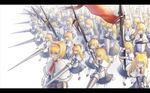  alice_margatroid army bad_id bad_pixiv_id blonde_hair blue_eyes book capelet doll hairband halberd lance long_hair polearm r2sais shanghai_doll short_hair solo sword touhou wallpaper weapon 