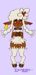  anthro blush bovid brown_body caprine choker doggonotebook female front_view fur half-closed_eyes hi_res hooved_hands hooves jewelry looking_at_viewer mammal narrowed_eyes necklace sheep solo thick_thighs wool_(fur) wool_hair yellow_eyes 
