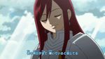  animated animated_gif armor brown_eyes erza_scarlet fairy_tail red_hair solo 