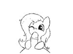  3ds animated anthro equine erection fellatio flipnote_studio fluttershy_(mlp) friendship_is_magic horse mammal my_little_pony myname45 nintendo oral penis pony sex simple_background video_games 