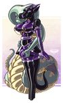  dickgirl domination dragon female female_domination femdom. intersex notorious84 reptile rubber scalie snake 