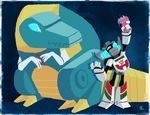  absurd_res alien autobot blue_eyes claws cute cybertronian digital_media_(artwork) dinobot dinosaur duo grimlock hi_res humanoid machine male not_furry paperbird robot science simple_background smile standing teeth test_tube theropod toe_claws transformers tyrannosaurus_rex wheeljack 