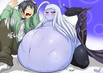  anime belly bulge comic dullahan manga monster_girl_(genre) monster_musume ndnode 