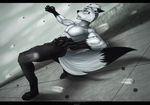  anthro canine dark_guardian_corporation detailed_background digital_media_(artwork) film fur furry_art hair looking_at_viewer male mammal paws scene solo the_matrix wolf 