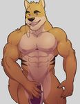  2016 abs anthro biceps convenient_censorship eyewear invalid_tag knuxlight male monocle muscular muscular_male navel open_mouth pecs solo 