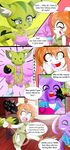  2016 animated anthro aquatic_dragon basset_hound breasts canine carol_tea clothed clothing comic darkliyana45 dialogue dog dragon english_text feline female freedom_planet fur green_eyes green_fur group hair horn mammal milla_basset orange_hair sash_lilac sweat sweatdrop text video_games wildcat 