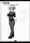  character_design kawahara_mizuha konneko marmalade mikeou monochrome 