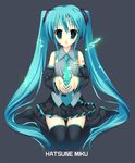  hatsune_miku indico_lite mitha thigh-highs vocaloid 