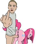  2014 alpha_channel anus balls bestiality blue_eyes butt coinpo crying cutie_mark duo earth_pony eminem equine female feral forced friendship_is_magic fur hair horse human human_on_feral humanoid_penis interspecies looking_at_viewer looking_back male male/female mammal middle_finger my_little_pony penis pink_fur pink_hair pinkamena_(mlp) pinkie_pie_(mlp) pony pussy simple_background tears transparent_background 
